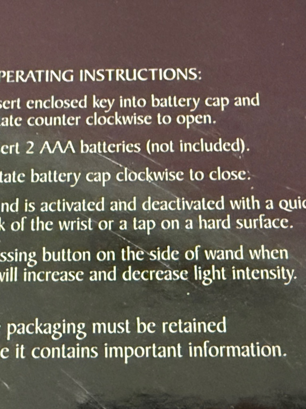 Harry Potter World Hermione Granger's Wand with Illuminating Tip - Black - Picture 5 of 6